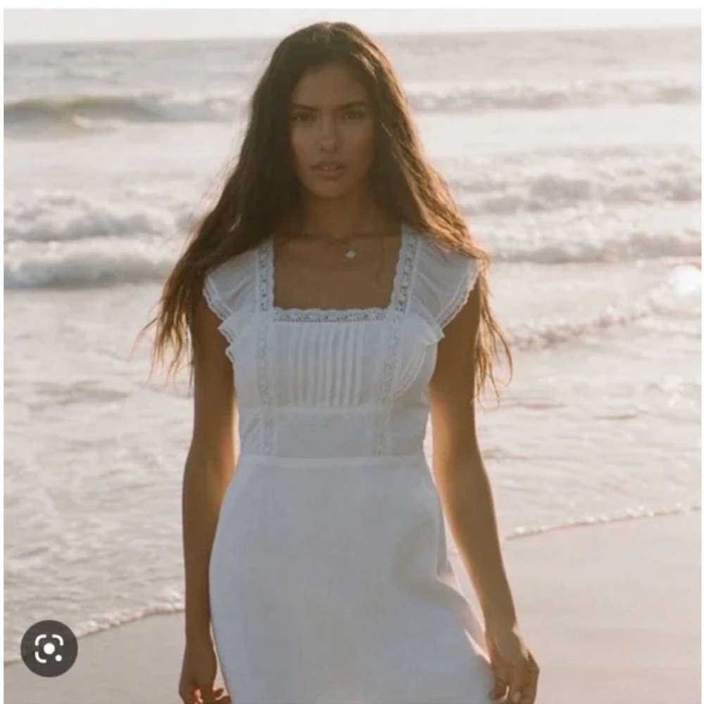 Abercrombie & Fitch White Mini Dress